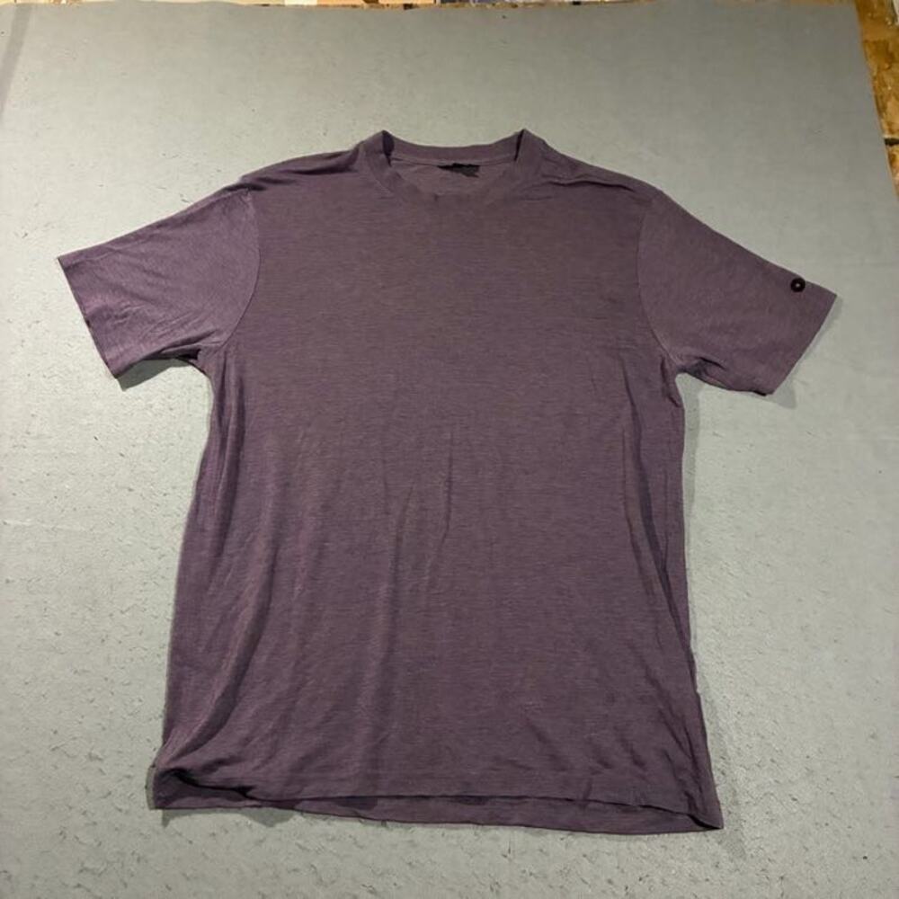Allbirds Trino XO T-Shirt Mens Large Purple Heathered